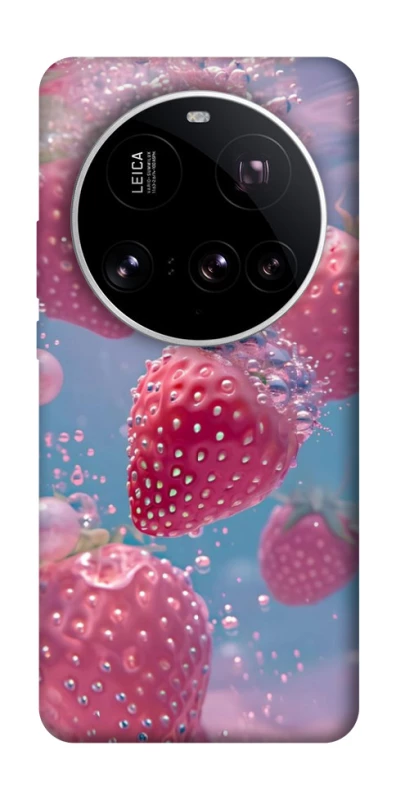 Чохол на Xiaomi 15 Ultra Полуниця в воді фото 1 з 1