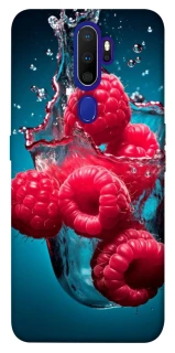 Чехол на Oppo A5 (2020) / Oppo A9 (2020) Малинка в воде фото 1 из 1