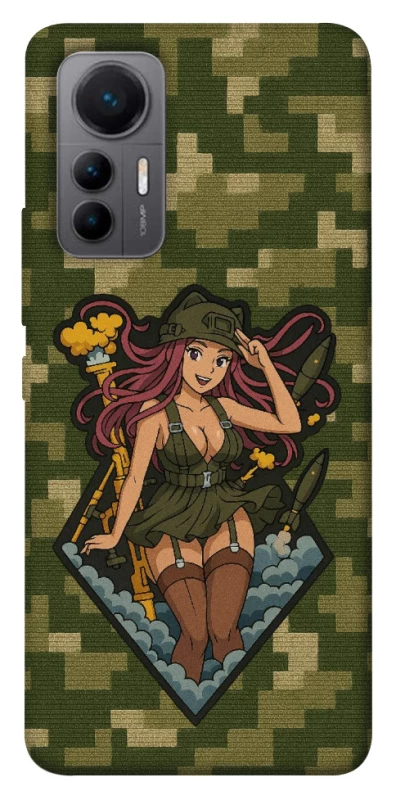 Чохол на Xiaomi 12 Lite Military Waifu фото 1 з 1