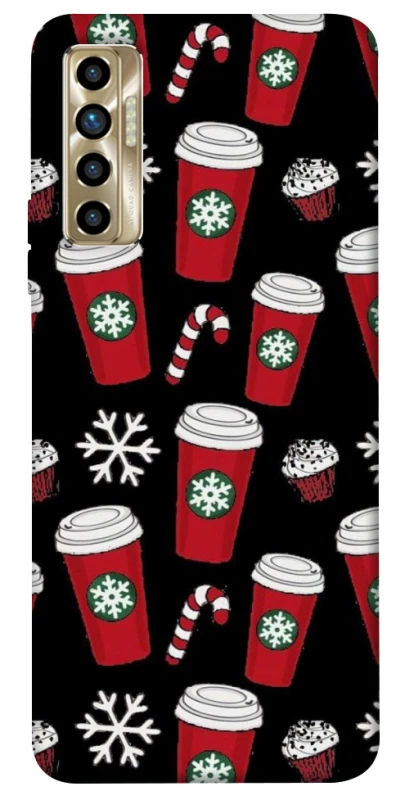 Чохол на TECNO Camon 17P Новорічний v40 фото 1 з 1