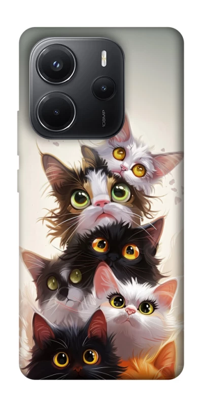 Чохол на Xiaomi Redmi Note 14 4G (Int. version) Сat eyes фото 1 з 1