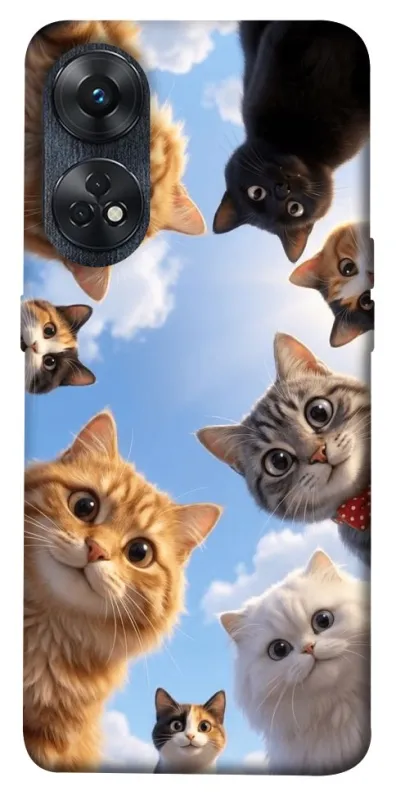Чохол на Oppo Reno 8T 4G Cats фото 1 з 1
