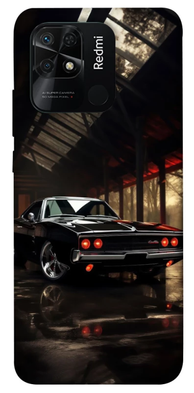 Чохол на Xiaomi Redmi 10C Black classic car фото 1 з 1