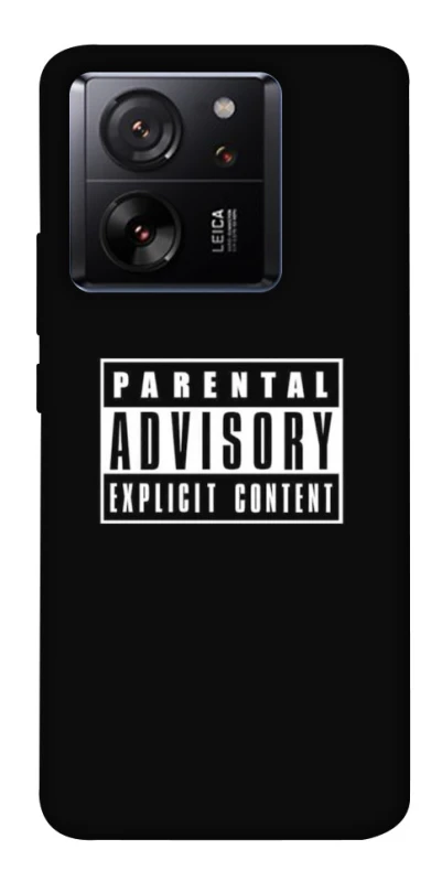 Чохол на Xiaomi 13T Parental Advisory Label фото 1 з 1