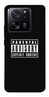 Чохол на Xiaomi 13T Parental Advisory Label фото 1 з 1