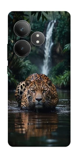 Чехол на Realme GT Neo 6 SE Leopard in water фото 1 из 1