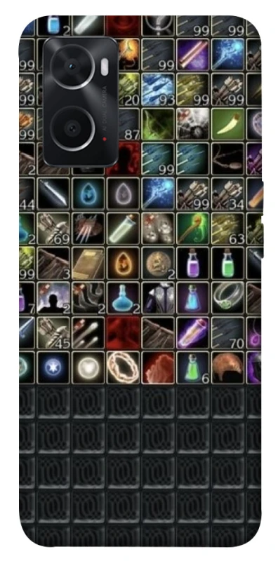 Чохол на Oppo A76 4G Inventory menu ver.2 фото 1 з 1