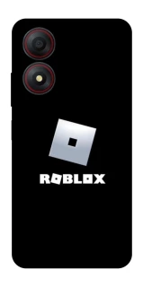 Чехол на ZTE Blade A34 4G Roblox logo black фото 1 из 1