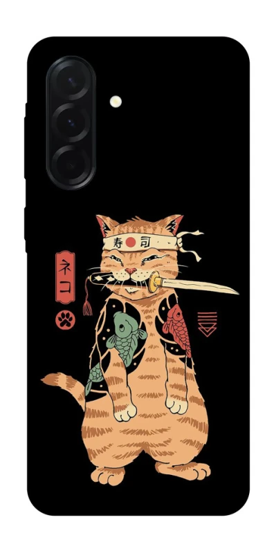 Чехол на Samsung Galaxy A37 5G Кот-самурай фото 1 из 1