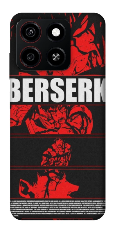 Чохол на ZTE Blade A35 4G Berserk poster фото 1 з 1