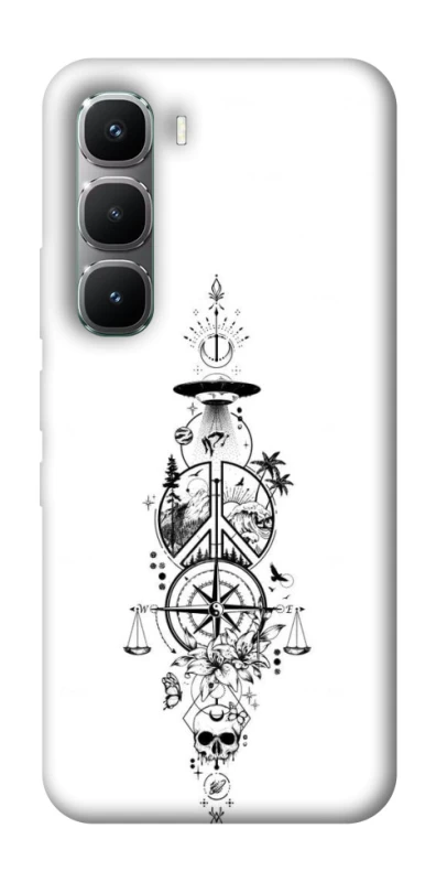 Чехол на Infinix Hot 60 Pro Tattoo ver.7 фото 1 из 1