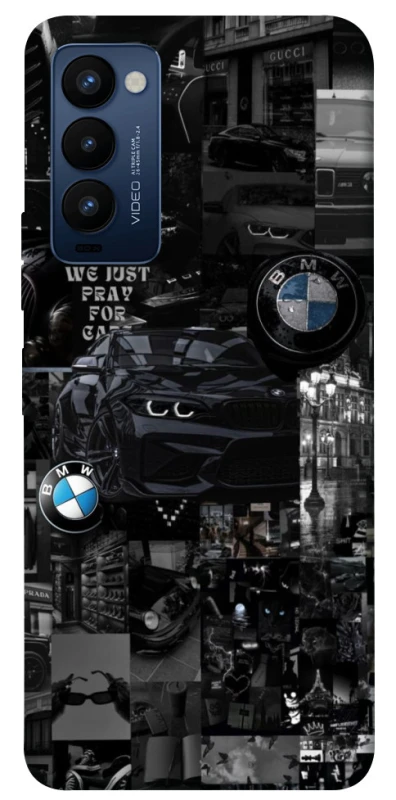Чехол на TECNO Camon 18 BMW collage ver.3 фото 1 из 1