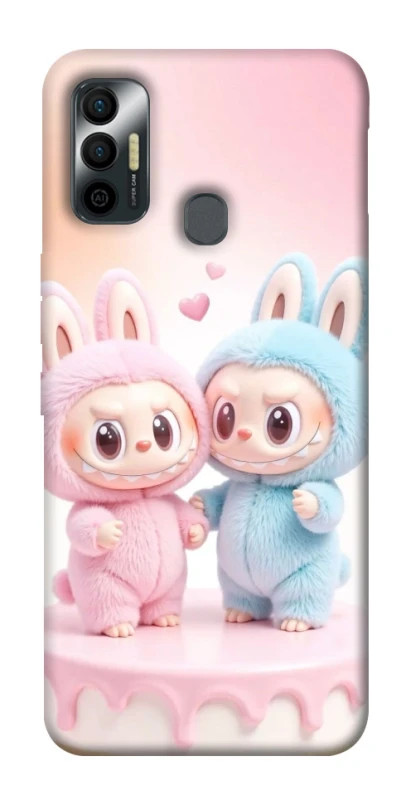 Чехол на TECNO Spark 7 Labubu Twins фото 1 из 1