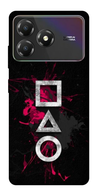 Чохол на ZTE Blade A36 Square Sentence фото 1 з 1