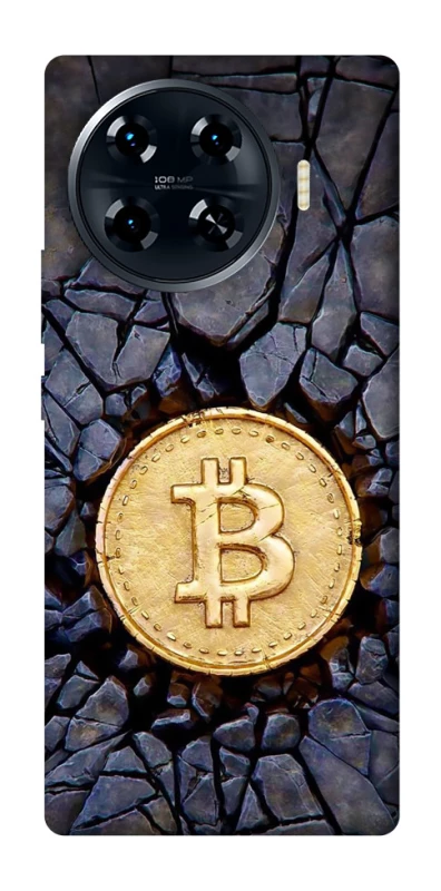 Чохол на TECNO Spark 20 Pro+ Bitcoin cracks фото 1 з 1