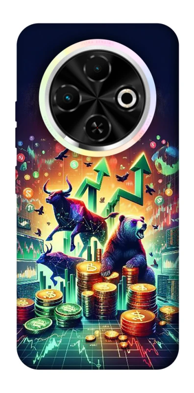 Чехол на TECNO Spark 30C Crypto market фото 1 из 1