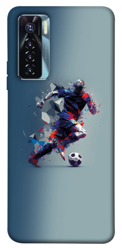 Чехол на TECNO Camon 17 Pro Футболист фото 1 из 1