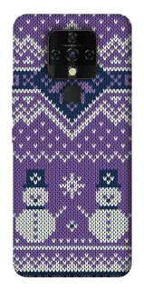 Чохол на TECNO Camon 16 SE Різдво v1 фото 1 з 1