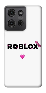 Чехол на Motorola Moto G75 Roblox heart фото 1 из 1