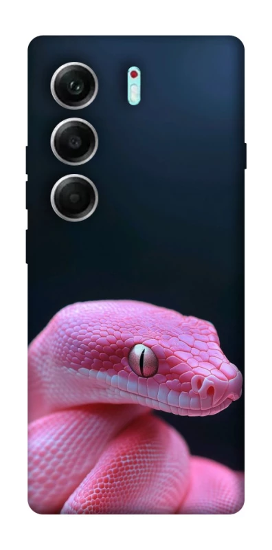 Чохол на Tecno Camon 40 Pro 5G Рожева змія фото 1 з 1
