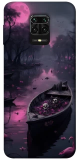 Чохол на Xiaomi Redmi Note 9s / Note 9 Pro / Note 9 Pro Max Boat and flamingo фото 1 з 1