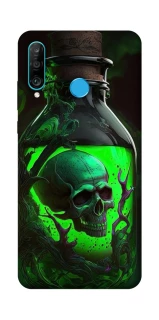 Чехол на Huawei P30 lite Skull bottle фото 1 из 1