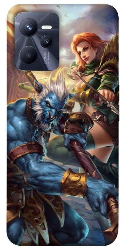 Чехол на Realme C35 Dota heroes фото 1 из 1
