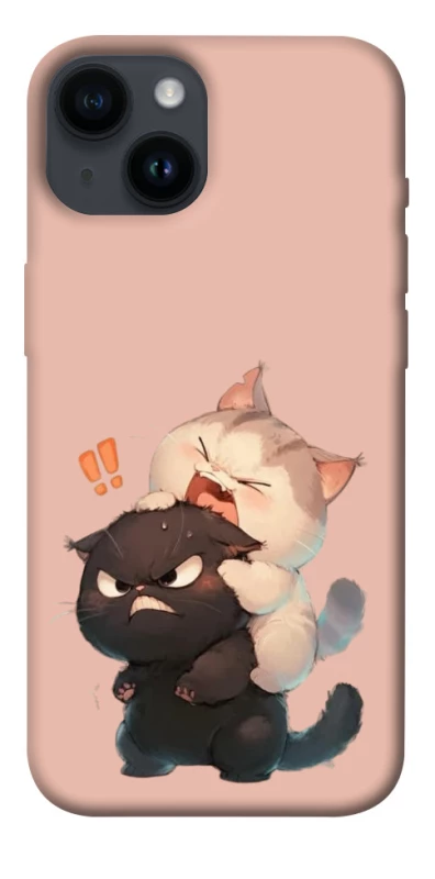 Чехол на Apple iPhone 14 (6.1") Сat and cat фото 1 из 1