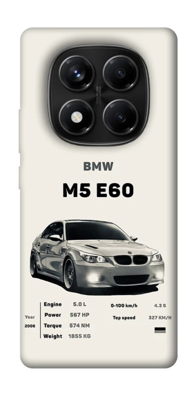Чехол на Xiaomi Redmi Note 14 Pro 4G BMW M5 E60 фото 1 из 1