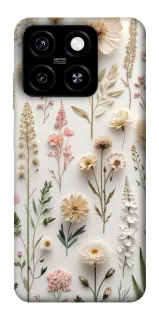 Чехол на ZTE Blade A55 4G Floral design ver.1 фото 1 из 1