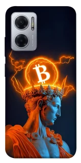 Чохол на Xiaomi Redmi Note 11E Bitcoin God фото 1 Чохол на Xiaomi Redmi Note 11E Bitcoin God фото 1 з 1