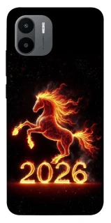 Чехол на Xiaomi Redmi A1 / A2 Red Fire Horse ver.1 фото 1 из 1