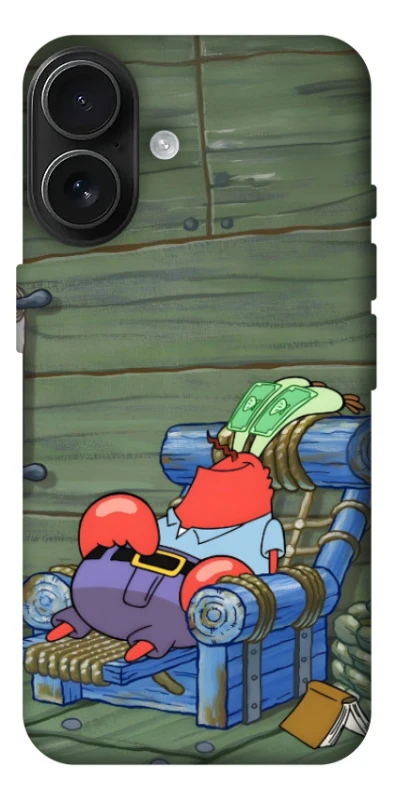 Чехол на Apple iPhone 17 (6.3") Mr.Krabs фото 1 из 1