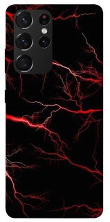 Чехол на Samsung Galaxy S21 Ultra Красная молния фото 1 из 1