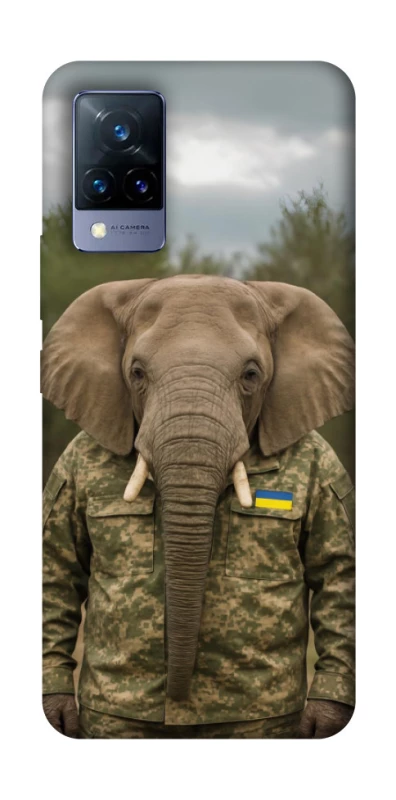Чехол на Vivo V21 Слон защитник фото 1 из 1
