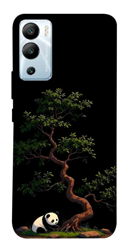 Чехол на Infinix Hot 12i Panda and tree фото 1 из 1