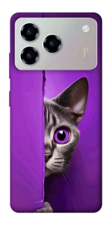 Чохол на ZTE Blade A76 Кіт-підглядач фото 1 з 1