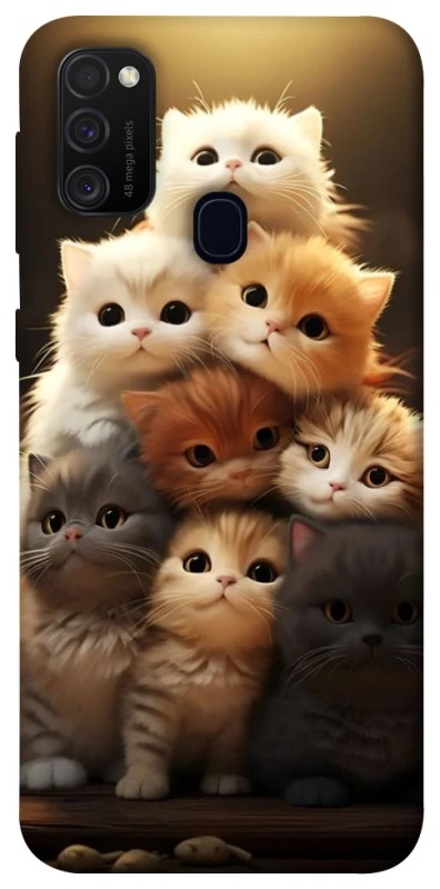 Чохол на Samsung Galaxy M21 Чохол Kittie Love v2 фото 1 з 1
