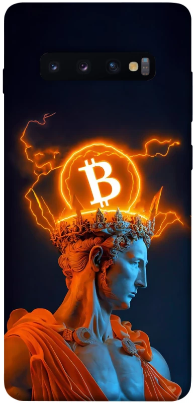 Чохол на Samsung Galaxy S10+ Bitcoin God фото 1 з 1