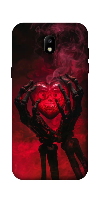 Чехол на Samsung Galaxy J5 (2017) Heart in the hands of a skeleton фото 1 из 1