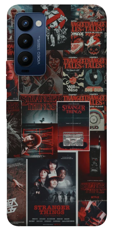 Чехол на TECNO Camon 18 Stranger Things ver.16 фото 1 из 1