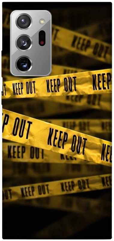 Чехол на Samsung Galaxy Note 20 Ultra keep out фото 1 из 1