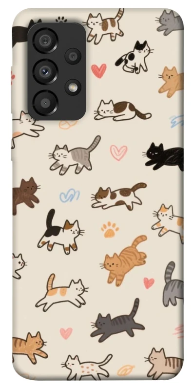 Чохол на Samsung Galaxy A33 5G Cat style ver.2 фото 1 з 1