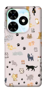Чохол на TECNO Spark Go 2024 Cat style ver.1 фото 1 з 1