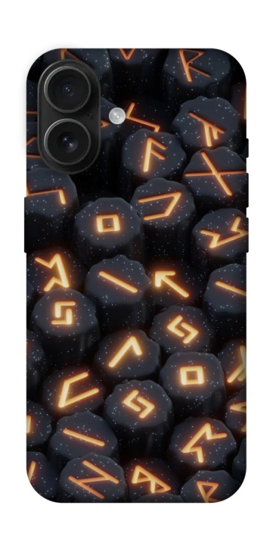 Чохол на Apple iPhone 16 Вогняні руни фото 1 з 1