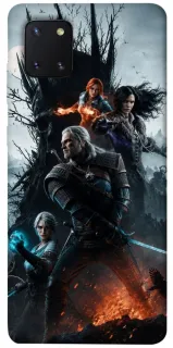 Чехол на Samsung Galaxy Note 10 Lite (A81) Witcher v2 фото 1 из 1
