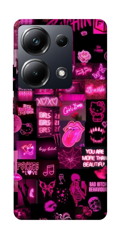 Чехол на Xiaomi Poco M6 Pro 4G Hot collage ver.8 фото 1 из 1