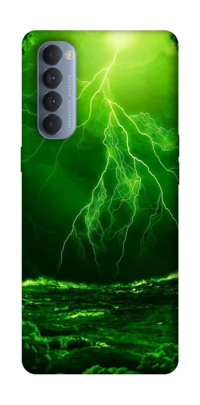 Чехол на Oppo Reno 4 Pro Молния v2 фото 1 из 1