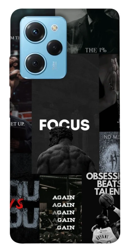 Чохол на Xiaomi Poco X5 Pro 5G Focus collage фото 1 з 1