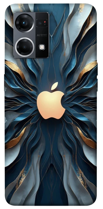 Чохол на Oppo Reno 7 4G Apple logo ver.3 фото 1 з 1
